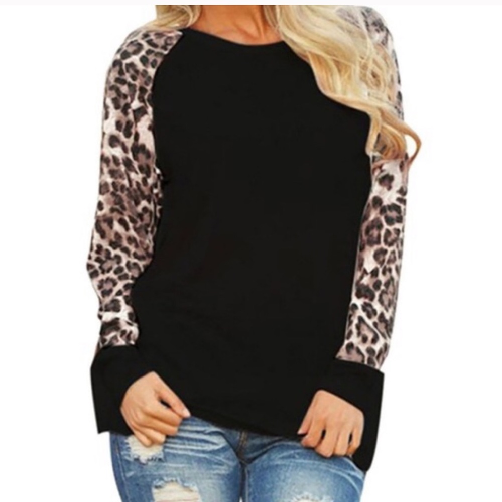 Leopard Print Blouse